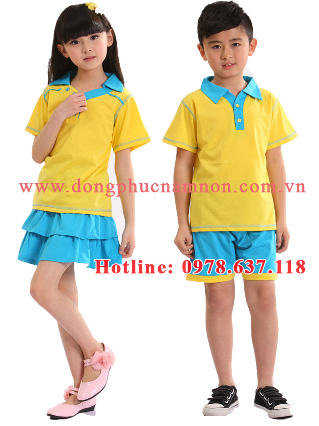 May đồng phục mầm non tại Thái Bình | May dong phuc mam non tai Thai Binh